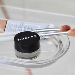 Clear Glass Vanity Make Up or Jewelry Dish